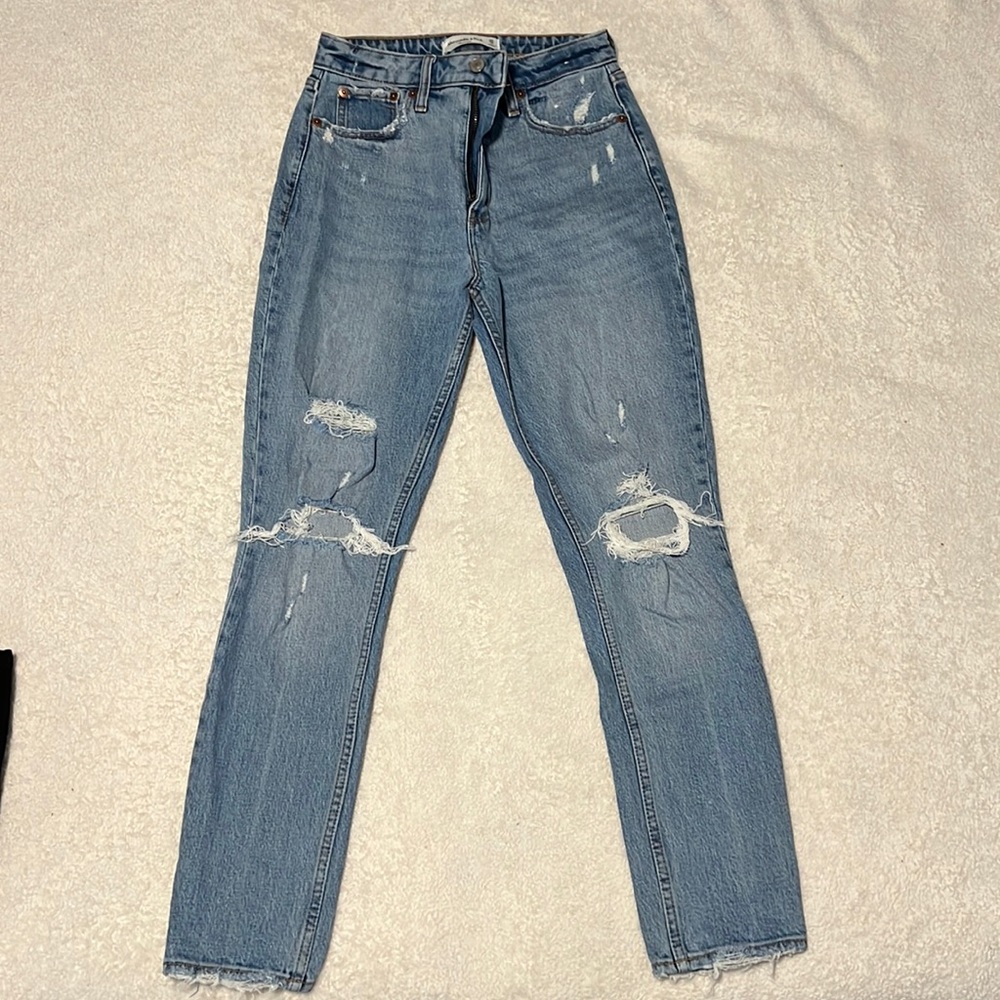 Abercrombie & Fitch - Curve Love High Rise Skinny Jeans